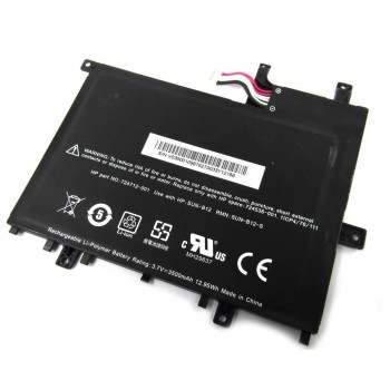 Replacement Hp sun-b12 724536-001 728687-001 724712-001 slate 7 tablet battery