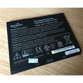 Replacement Motion 4UPF673791-1-T1060, BATZSX00L4, Computing R12 Table PC battery