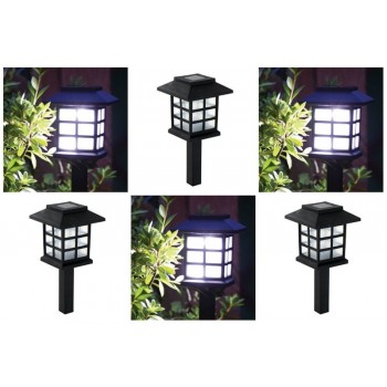 chinese eastern Lantern Style Waterproof LED Solar Landscape Light Garden Lawn Yard Park Square Decoration