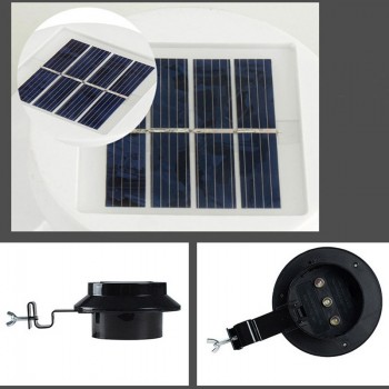 Solar Power Motion Sensor Corridor lamp wall lamp Garden Lamp 3 LED Outdoor Light 