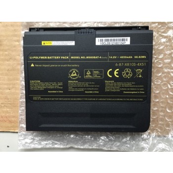 Replacement Clevo X8100 M980NU M980BAT-4 6-87-X810S-4X5 Battery