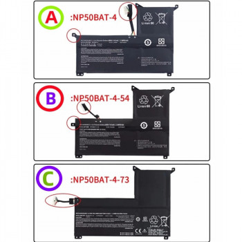 NP50BAT-4-54 Battery for Clevo X17 NP70 AT22 Gigabyte G5 KF G5 KE 52PH263SH