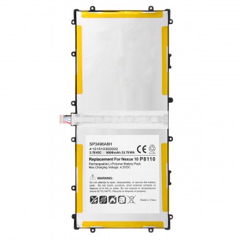 Replacement Samsung Google Nexus 10 GT-P8110 HA32ARB SP3496A8H Tablet Battery 