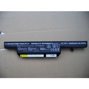 Replacement CLEVO W240BUBAT-3 W240BAT-6 W251EL W251EU 6 cell battery