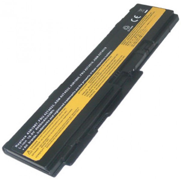Lenovo 43R1967 3600mAh Replacement Battery for ThinkPad 6478