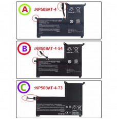 Replacement Clevo NP50BAT-4-54 15.4V 54Wh Laptop Battery