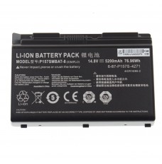 Clevo  P157SMBAT-8 14.8V 5200mAh Replacement Laptop Battery