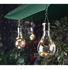 Waterproof Solar Light Bulb Solar Rotatable Outdoor Garden Camping Hanging LED Light Plastic solar Lamp